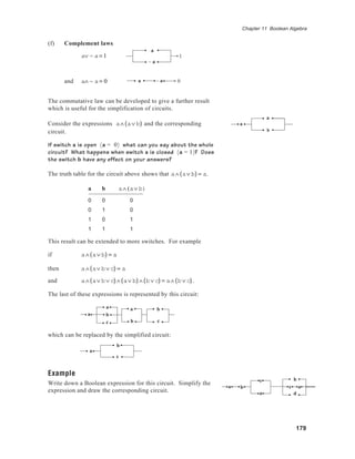 discrete_BOOLEAN ALGEBRA | PDF