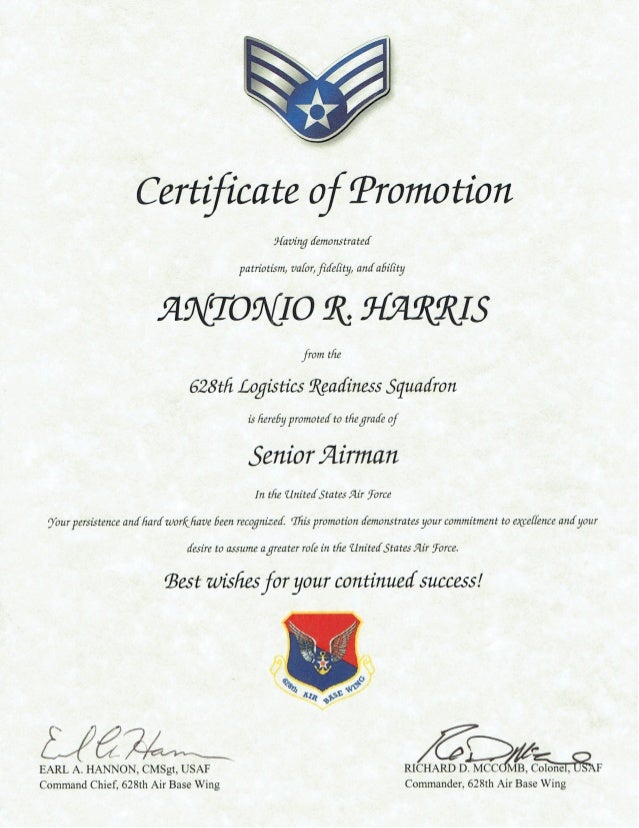 certificate-of-promotion