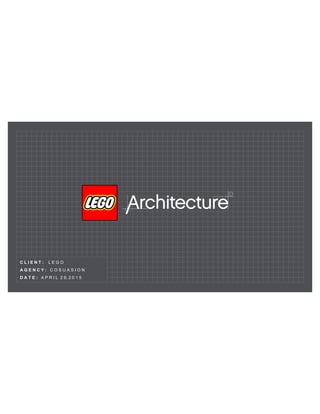 LEGO_Architecture_PitchDeck