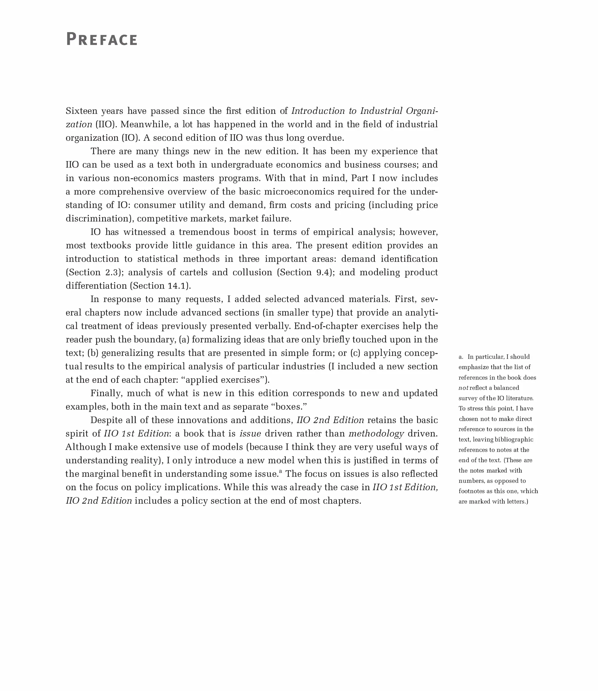 Introduction to Industrial Organization second edition Luis M. B ...