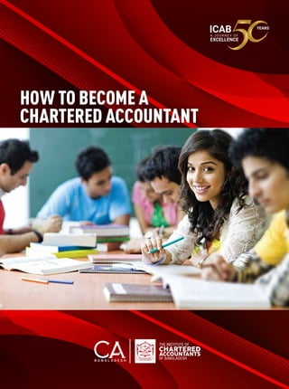 HOW TO BECOME A
CHARTERED ACCOUNTANT
 