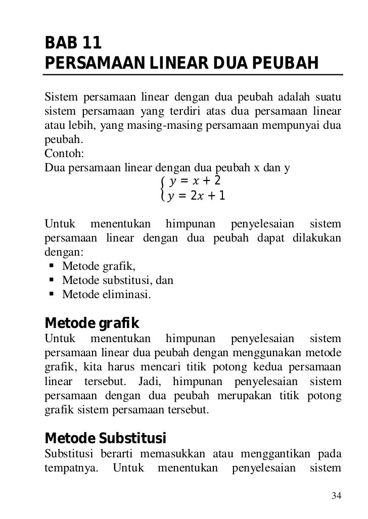 Kumpulan rumus mtk smp