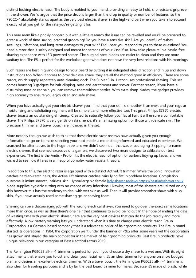 7 Trends You May Have Missed About Truesmooth By Babyliss Rechargeabl