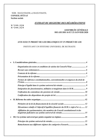 NOR : SSAX1936438L et SSAX1936435L
CONSEIL D’ÉTAT
Section sociale
EXTRAIT DU REGISTRE DES DÉLIBÉRATIONS
N ° 3 9 9 . 5 2 8
...