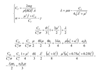  

















T
H
T
C
C
f
A
R
mg
C
2
2
2
2
2
4 





 T
C
2
2
3
1
3
2
















z
T
C
C
 
6
4
4
3
3
2
2
1
0
2
1
2
0
1
1 b
a
a
a
a
a
C
C
C
C
z
x
z
H













 

   
3
2
4
25
.
0
75
.
0
8
2
3
4
1
0
0
1
2
1
2
1
2
0
2
2
1
2
1
2
2






 

b
a
a
b
a
a
b
a
C
C
C
C
z
x
z
Q












 