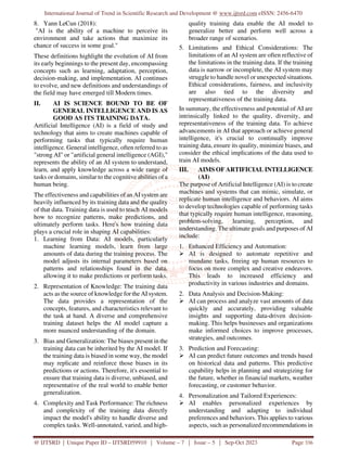 Artificial Intelligence Role in Modern Science Aims, Merits, Risks and ...