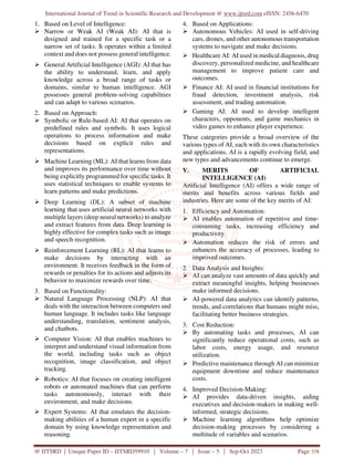 Artificial Intelligence Role in Modern Science Aims, Merits, Risks and ...