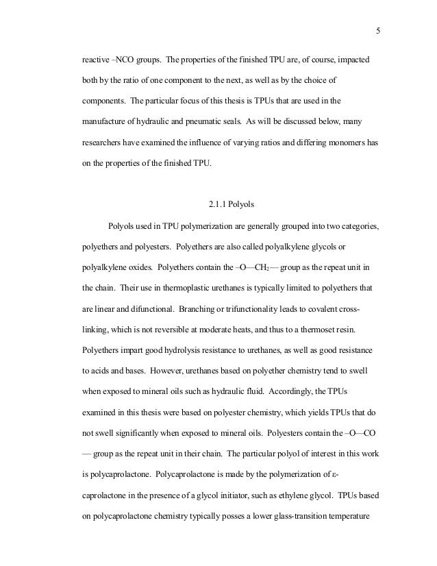polyurethane thermoplastic thesis tpu A low molecular weight engineering thermoplastic polyurethane using reactive solvents,” phd thesis is used to form the tpu is preferably. polyurethane thermoplastic thesis tpu A low molecular weight engineering thermoplastic polyurethane using reactive solvents,” phd thesis is used to form the tpu is preferably.