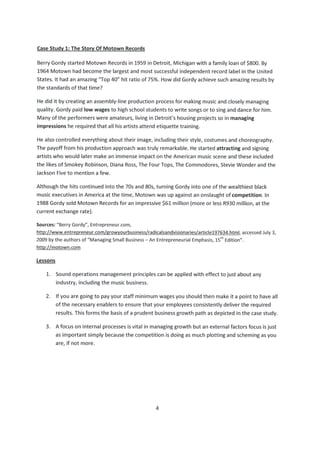 Proposed Growth Plan