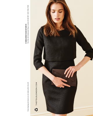 Ifundeliveredpleasereturnto
TheFold,84ClerkenwellRoad,LondonEC1M5RF/02073367599FreeshippingandreturnsonallorderswithintheUK
thefoldlondon.com
 