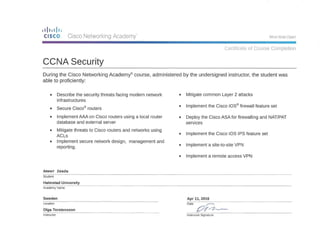 CCNA security 