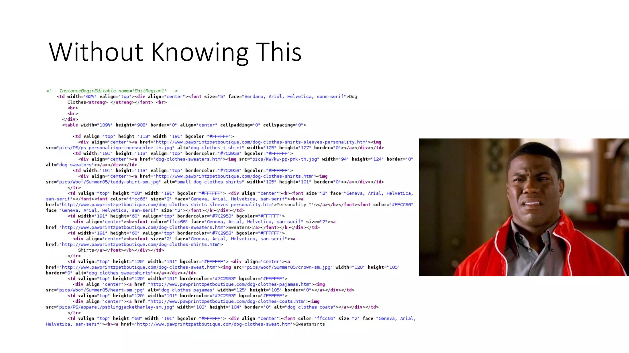 Without Knowing This
 