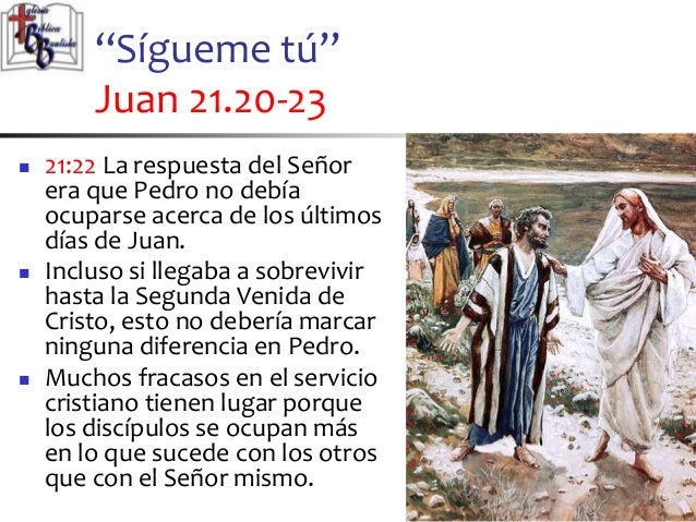 Resultado de imagen para Juan 21,22