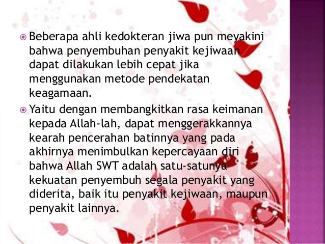 Hubungan Agama Islam Dengan Mental Dalam Bimbingan Konseling