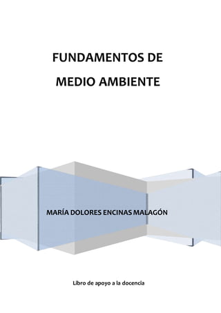 FUNDAMENTOS DE
MEDIO AMBIENTE
Libro de apoyo a la docencia
MARÍA DOLORES ENCINASMALAGÓN
 