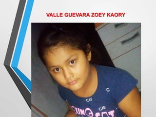 VALLE GUEVARA ZOEY KAORY
 