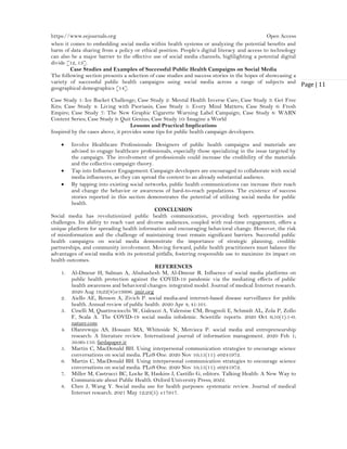 The Impact of Social Media on Public Health Communication (www.kiu.ac ...