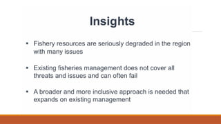 Ecosystem Approach to Fisheries Management | PPTX