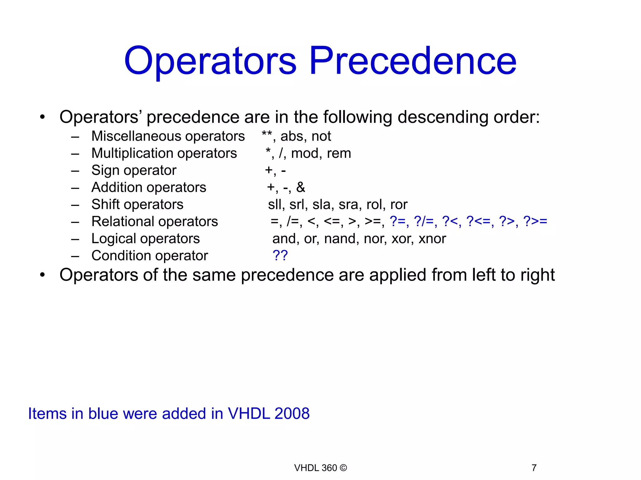 Data types and Operators Continued | PPT