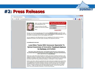 #2:  Press Releases 