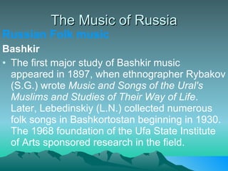 3 A Nationalism And Russian Composers