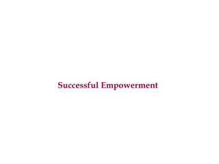 Successful Empowerment 