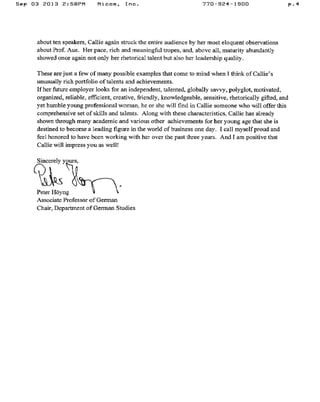 Referenza - Dott Peter Hoeyng