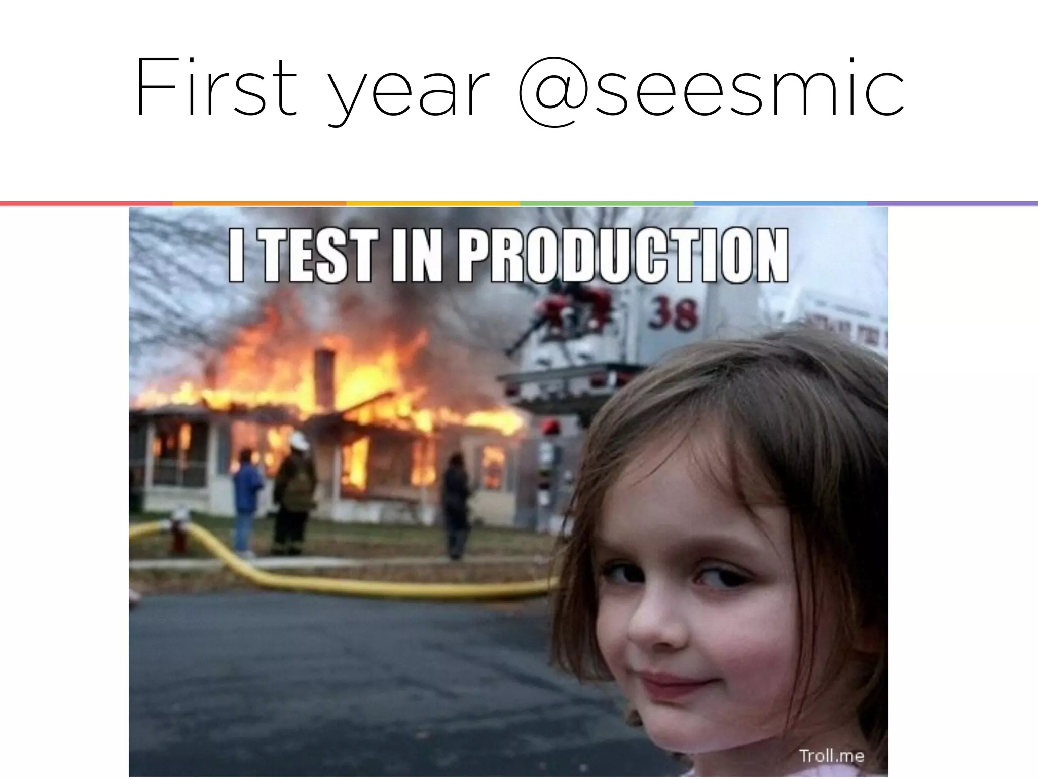 Early days at SeesmicFirst year @seesmic
 