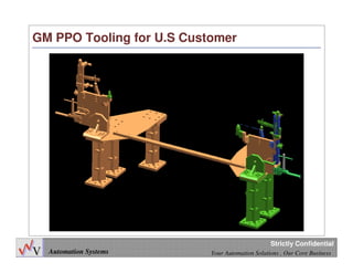 40
Automation Systems Your Automation Solutions , Our Core Business
Strictly Confidential
GM PPO Tooling for U.S Customer
 