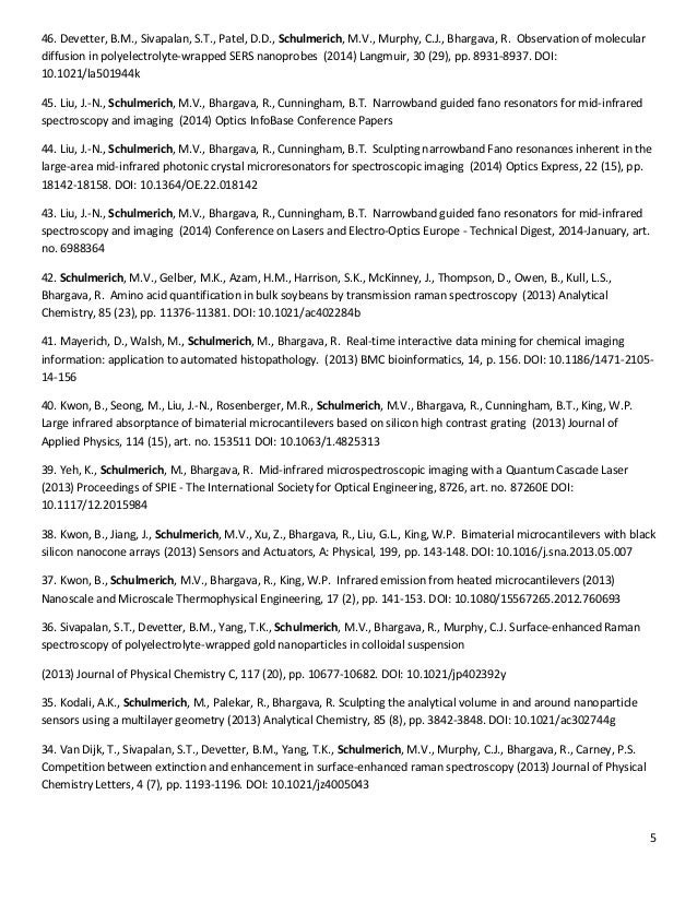 Schulmerich Resume And Cv Feb 17