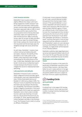 Profund Financing Handout.pdf Peer2Peer lending fund | PDF