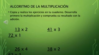 3 ab matematica multiplicacion algoritmo | PPTX