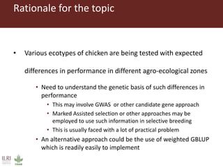 Genomic selection with weighted GBLUP and APY single step