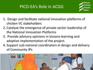 Facilitating partnerships and institutional engagements in the ACGG project: An Overview