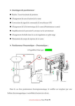 3 actionneurs de régulation control valve | PDF