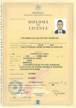 Diploma de Licenta