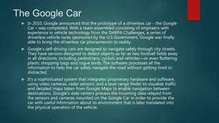 (The google car) Presentation | PPT