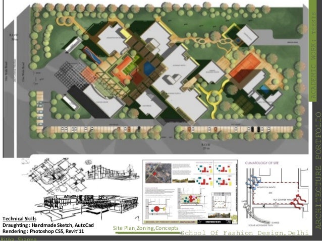 Architecture portfolio undergraduate image