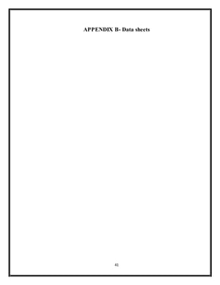 41
APPENDIX B- Data sheets
 