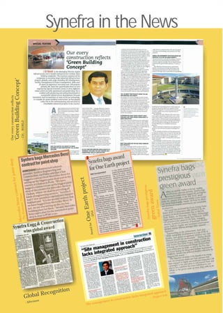 Synefra in the News
AwardforOneEarthproject
greenaward
MercedesBenzcontractforpaintshop
-TheEconomicTimes
Global Recognition
Site management in construction lacks integrated approach
‘GreenBuildingConcept’
Oureveryconstructionreflects
Synefrabagsprestigious
-CIA-WORLD
-DNA
-SakalTimes
- Project Info
- Afternoon
 