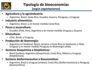 La institucionalidad de la bioeconomía en América Latina
