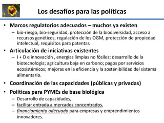 La institucionalidad de la bioeconomía en América Latina