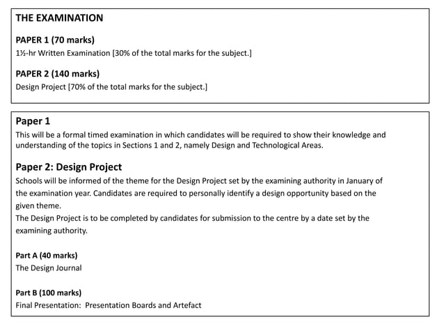 3A Design & Technology | PPT