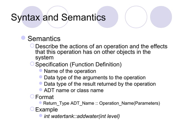 Creating an Abstract Data Type in C++ | PPT