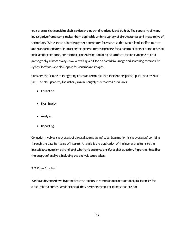 Computer crime dissertation