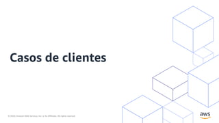 © 2020, Amazon Web Services, Inc. or its Affiliates. All rights reserved.
Casos de clientes
 