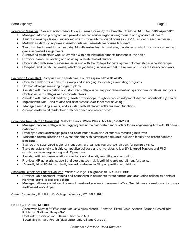 sarah sipperly real estate resume real estate development resumes