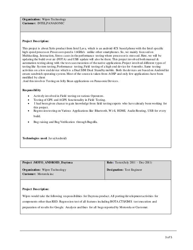 verification engineer resumes