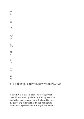 3A GREENER, GREATER NEW YORK PLANYCFour years ago we asked.docx