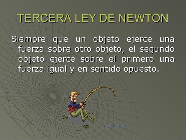 3a Ley De Newton